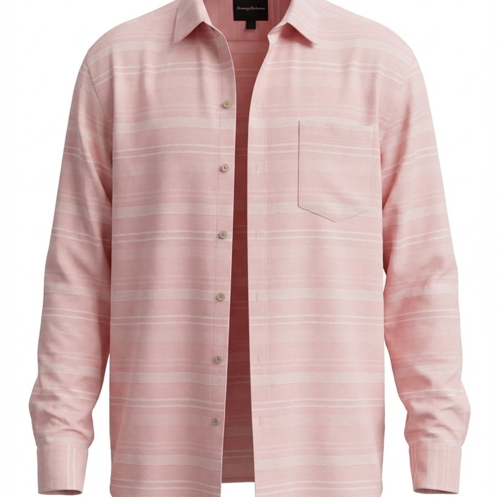 Tommy Bahama Blush Pink Shirt